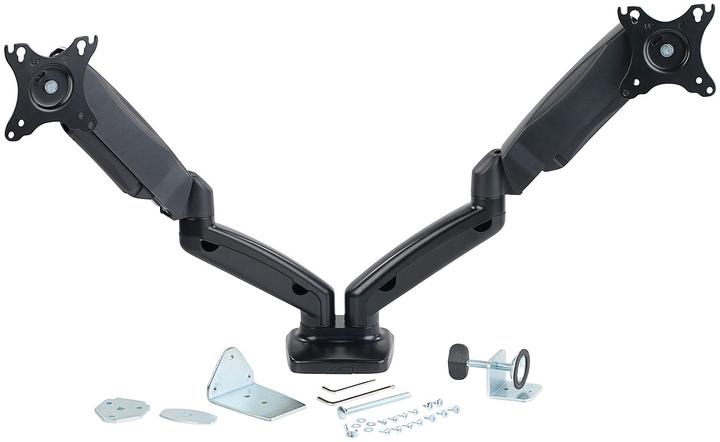 Image du produit General Office Bras pivotant à gaz pour moniteur double (Tables, 27.17")