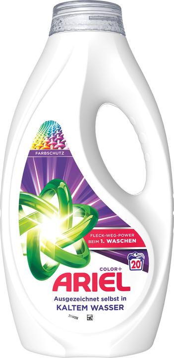 Image du produit Ariel Color+ (20 Cycles de lavage, Lessive liquide)