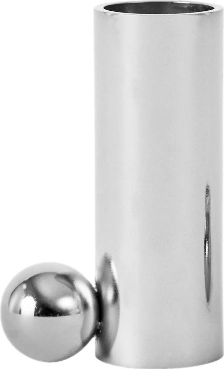Oyoy Bougeoir Palloa grand 7 cm, Argent (8 x 4 x 6,5 cm)