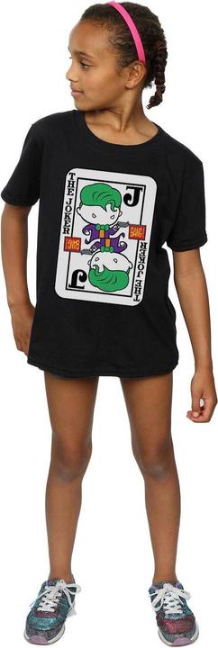 Produktbild Chibi Joker Playing Card TShirt Mädchen (116)