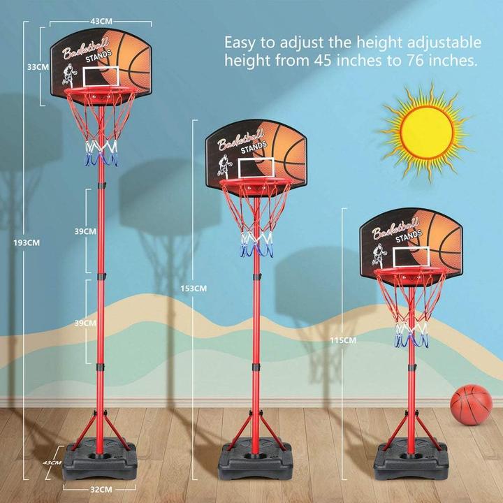 Produktbild ‎Kamdhenu Basketballkorb mit Dartspiel