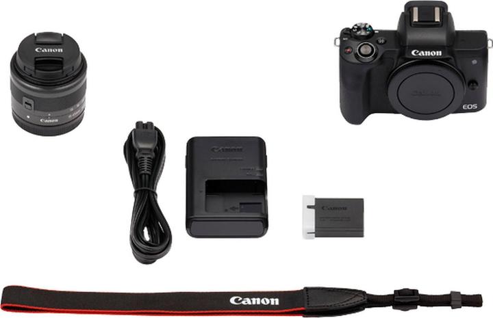 Immagine prodotto Canon Kit EOS M50 - Import (15 - 45 mm, 24.10 Mpx, APS-C / DX)