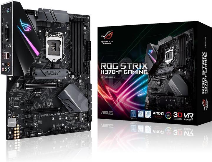 Actual product image ASUS Rog Strix H370-F Gaming (LGA 1151, Intel H370, ATX)