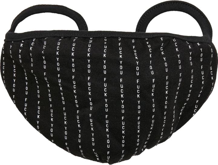 Actual product image Mister Tee Fuck You Face Mask 2-Pack (2 x)