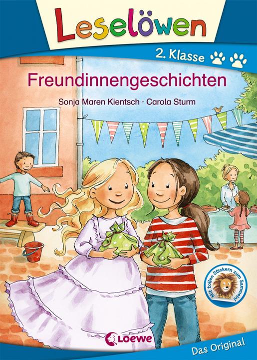 Produktbild Leselöwen 2. Klasse - Freundinnengeschichten (Deutsch, Carola Sturm, Sonja Maren Kientsch, Loewe Erstlesebücher, 2018)