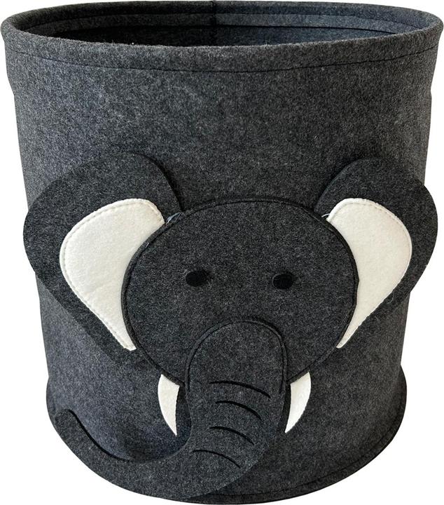 Immagine prodotto HTI-Living Cestino portaoggetti elefante rotondo (1 x)