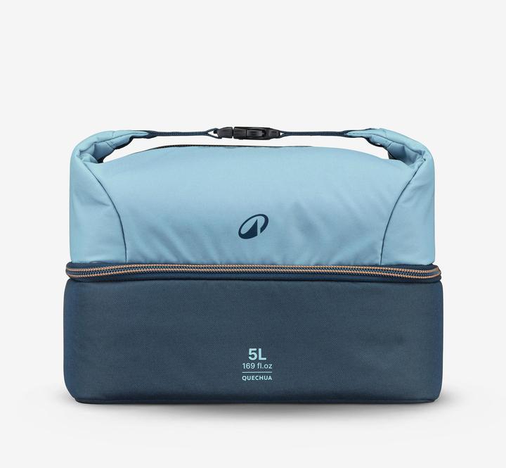 Actual product image Quechua Lunchbox Isoliertasche 5 l mit 1-l-Lebensmitteldose aus Kunststoff - 100 (5 l)