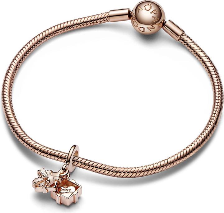 Actual product image Pandora Moments (Metal, rose gold-plated, Enamel)