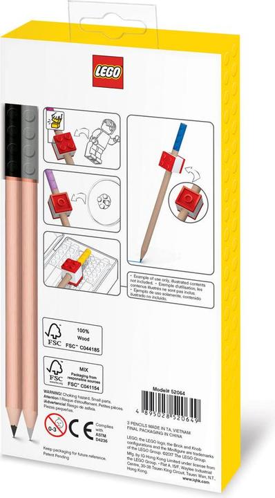 Immagine prodotto Euromic Matite LEGO Stationery 12 colori (Multicolore, 12 x)