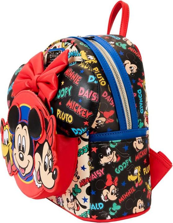 Actual product image Loungefly Disney by backpack & headband set Mickey & Friends