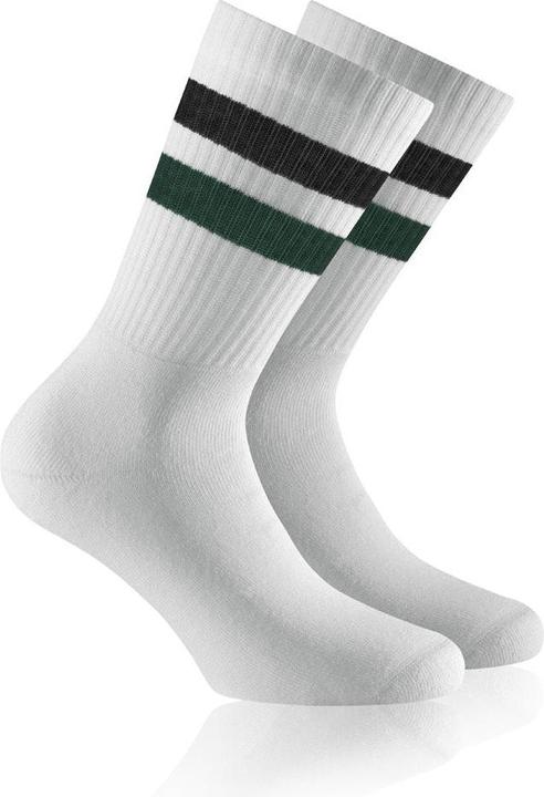 Rohner Socken Fashion Sport Weiss 2er-Pack