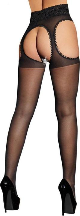 Actual product image Cottelli Collection Suspender pantyhose (3)