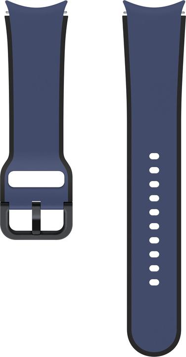 Samsung Sportarmband Two-tone Sport Band Navy Blue (Fluoroelastomer, Galaxy Watch 4, Galaxy Watch 5 Pro)