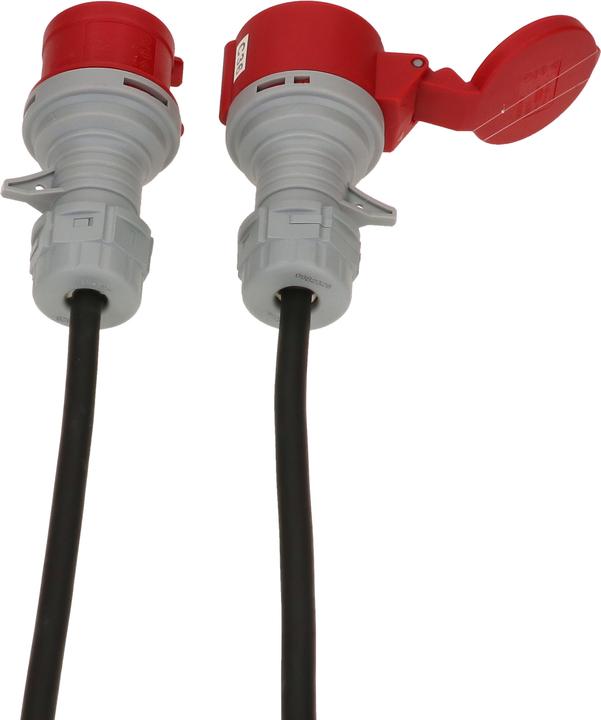 Image du produit Max Hauri Câble de rallongue CEE 5P 1.50 16A 400V 5 m (5 m, CEE 16/5)