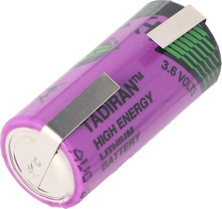 Actual product image Tadiran Battery SL-561, 2/3 AA with solder tab U-shape (1 pcs., AA, 1100 mAh)