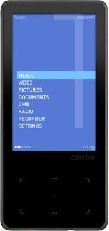Actual product image Cowon iAudio 10, Multimedia Player, Radio (16 GB)
