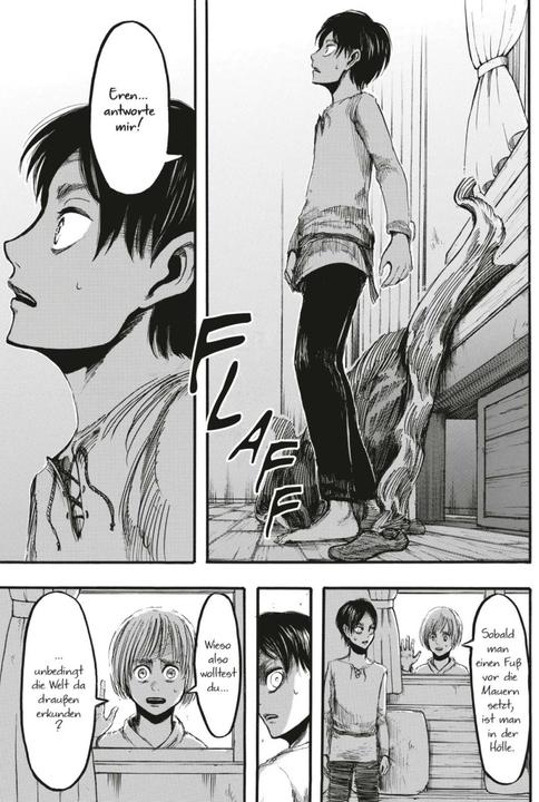 Image du produit Attack on Titan, Band 4 (Allemand, Hajime Isayama, 2014)
