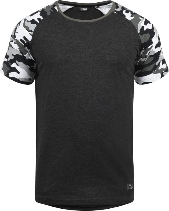 Immagine prodotto Solid Cahil T-Shirt Camouflage Maglietta A Manica Corta Da Uomo Con GiroCollo Con Stampa (XL)