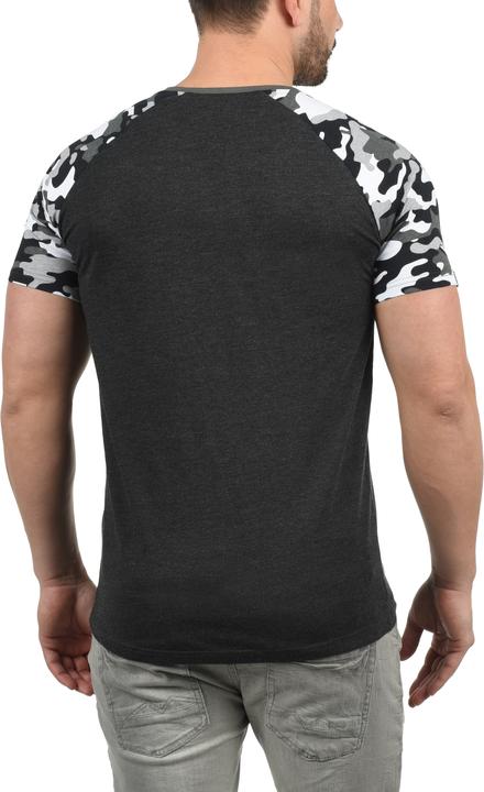 Immagine prodotto Solid Cahil T-Shirt Camouflage Maglietta A Manica Corta Da Uomo Con GiroCollo Con Stampa (XL)