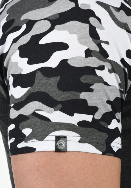 Immagine prodotto Solid Cahil T-Shirt Camouflage Maglietta A Manica Corta Da Uomo Con GiroCollo Con Stampa (XL)