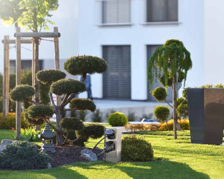 Immagine prodotto MaxGarden colonna di prese da giardino con timer