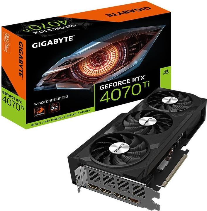 Produktbild Gigabyte GeForce RTX 4070 Ti WINDFORCE OC (12 GB)