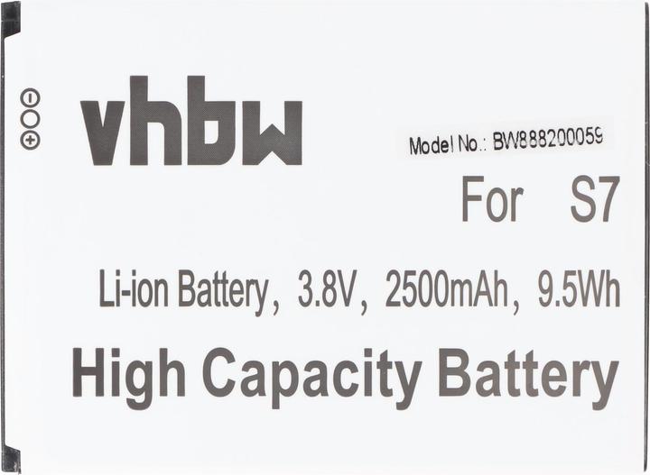 Produktbild XCell Li-Polymer-Akku - 2500mAh (3.8V) für Ulefone S7 Handy, Smartphone, Telefon