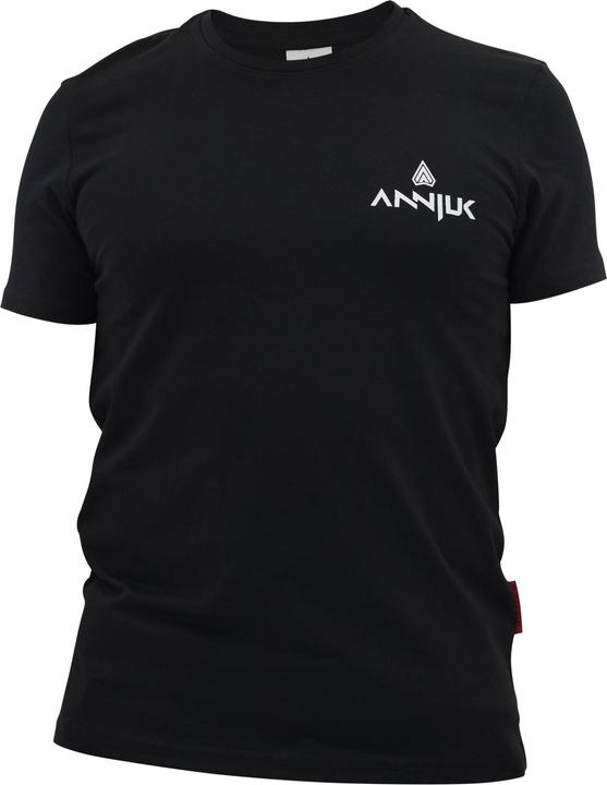 Actual product image Annjuk T-Shirt Black Logo Small Men M (M)