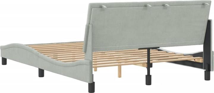 Immagine prodotto VidaXL Struttura letto con testiera in velluto (140 x 200 cm)