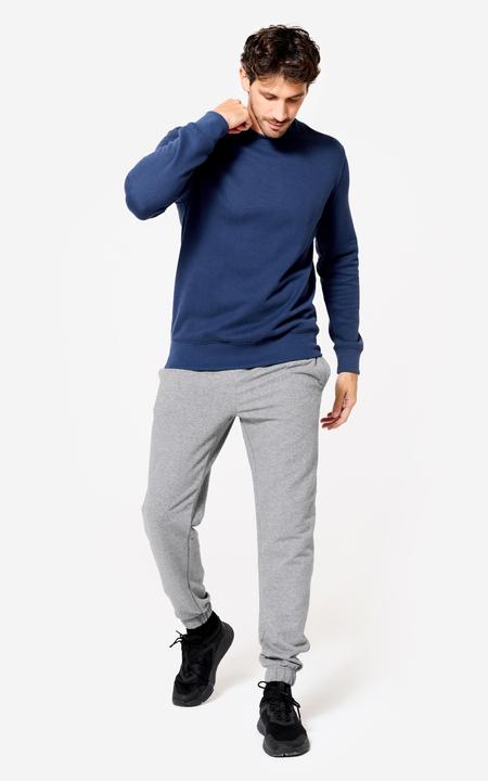 Produktbild Domyos Sweatshirt Herren warm Baumwolle - dunkelblau (S)