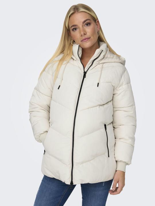 Actual product image Only Maternity Hooded Maternity quilted jacket Quilted coat (M)