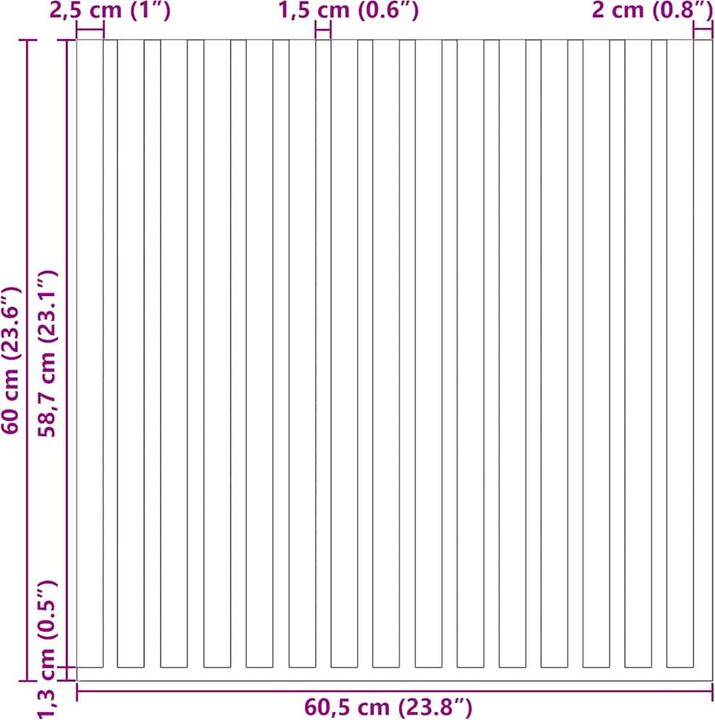 Produktbild VidaXL Tessika (1 Stk.)