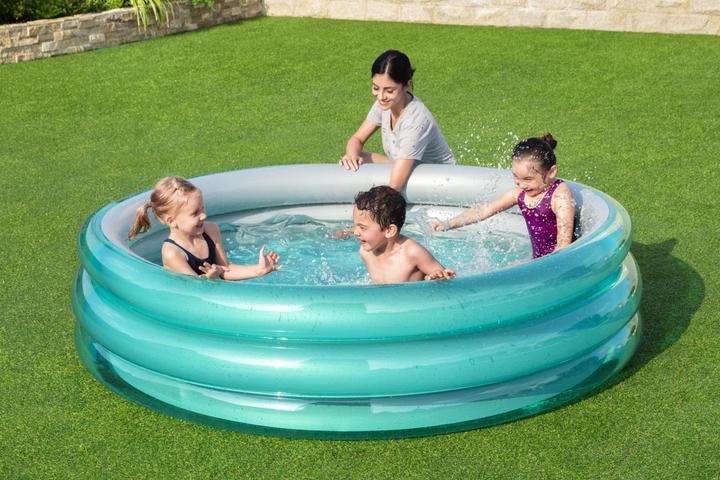 Actual product image Bestway Children Pool Round Large Metallic