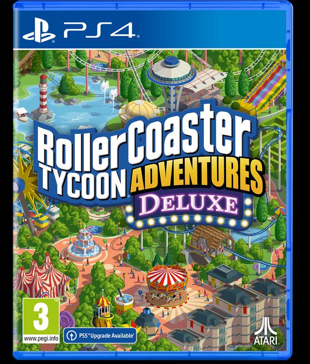 Image du produit Atari RollerCoaster Tycoon Adventures Deluxe - Sony PlayStation 4 - Simulation - PEGI 3 (PS4, EN)