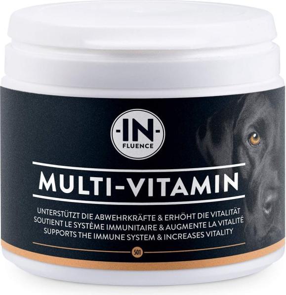 Image du produit In-Fluence Poudre MultiVitamines pour chiens 400 g (Adulte, Chiot + chaton, Senior, 1 pcs, 400 g)