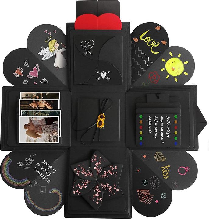 Immagine prodotto JTI Scatola esplosiva - Scatola regalo con decorazioni (Scatola da regalo, 1 x)