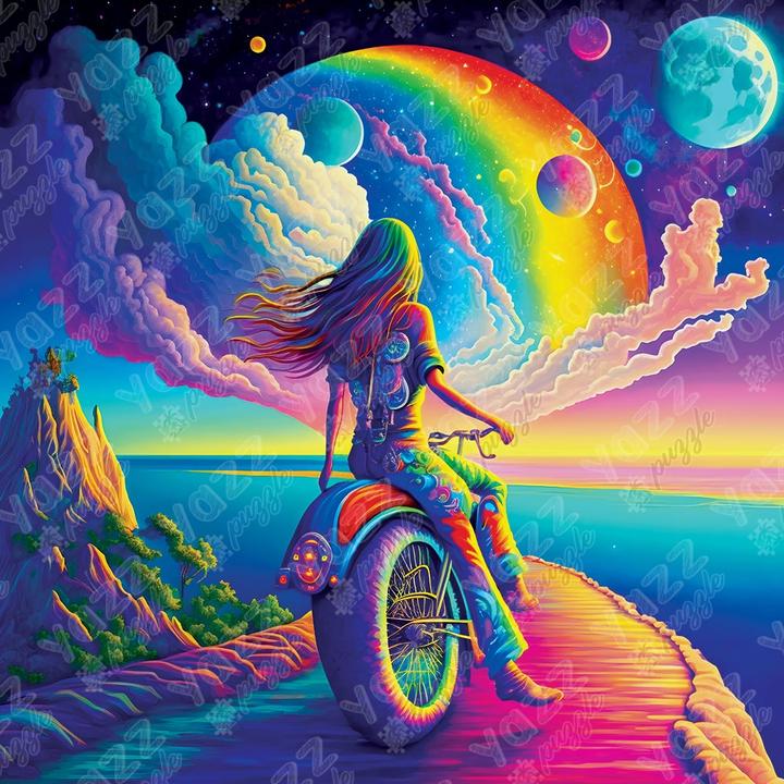 Immagine prodotto Yazz Puzzle 1023 pezzi Rainbow Ride (1023 pezzi)