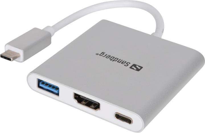 Actual product image Sandberg 136-00 (USB-C, 3 Ports)