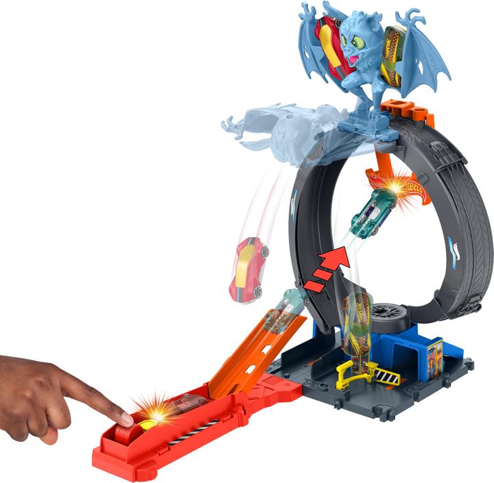 Produktbild Hot Wheels City Nemesis Bat vs Tire Shop