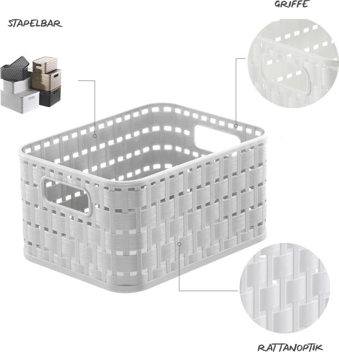 Image du produit Rotho Pays (1 x, 14 x 18 x 10 cm)