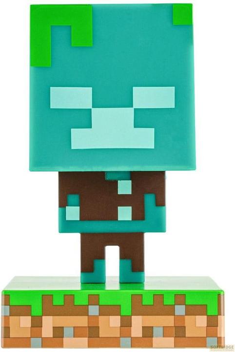 Energy Label Paladone Products Minecraft Drowned Zombie Icon Light