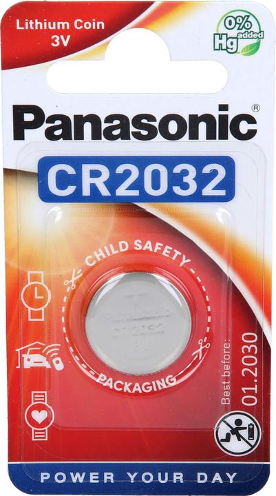 Actual product image Panasonic lithium power (1 pcs., CR2032, 225 mAh)