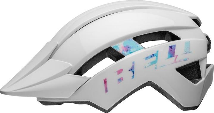 Actual product image Bell SIDETRACK II junior helmet, shiny white, size. Universal (50-57 cm) (NEW 2024) (57 cm)