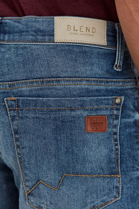 Immagine prodotto Blend Grilitsch Pantaloncini Di Jeans Shorts Bermuda Da Uomo elasticizzato Slim (XL)