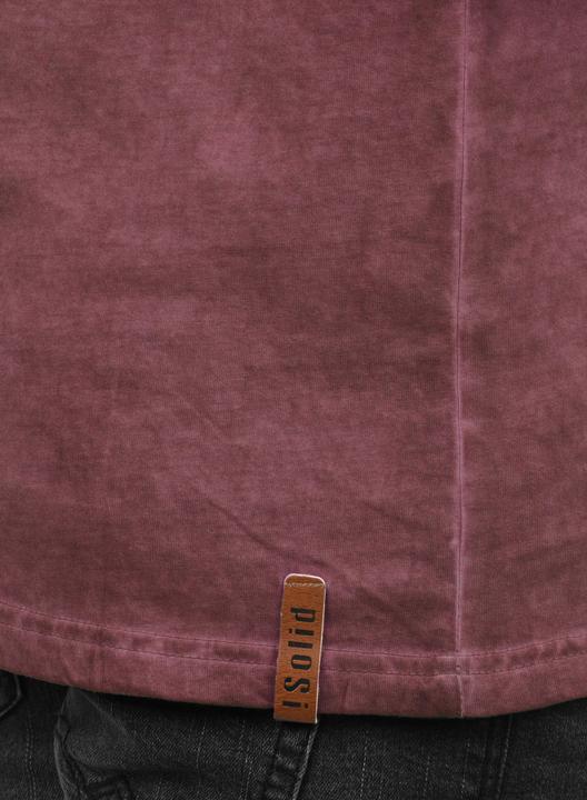 Immagine prodotto Solid Tihn T-Shirt A Maniche Corte Maglietta Da Uomo Con Collo Grandad In Cotone 100% (L)