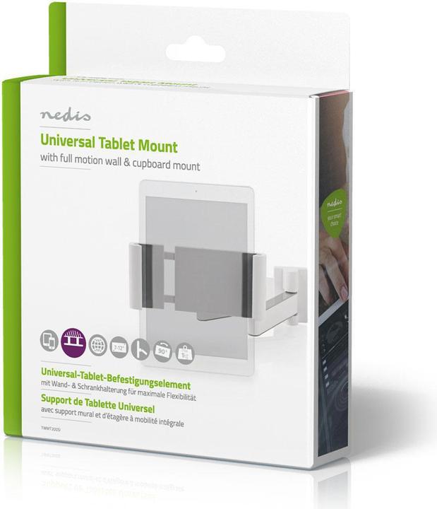 Produktbild Nedis Tablet Halterung - 7-12" - Vollbeweglich - Anwendung: Wand
