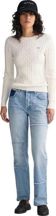 Actual product image GANT Stretch Cotton Cable C-Neck (S)