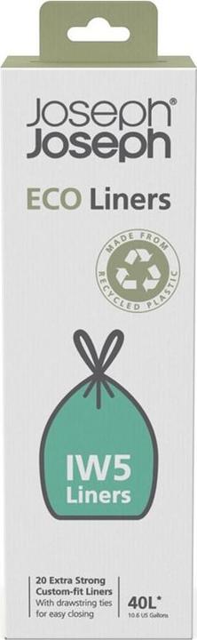 Produktbild Joseph Joseph IW4 40 L Eco Müllbeutel Recycelte Müllbeutel 20erPack Grau (20 x, 40 l)