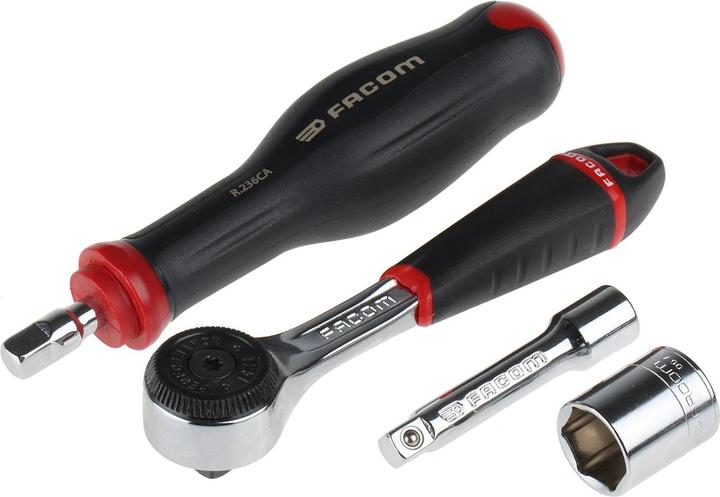 Produktbild Facom Steckschlüsselsatz metrisch 1/ (11 mm, 14 mm, 7 mm, 8 mm, 6 mm, 9 mm, 12 mm, 13 mm, 10  mm, 5 mm, 4 mm)