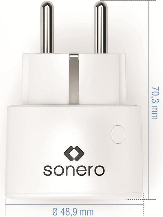 Produktbild Sonero Funksteckdose weiss, Innenbereich